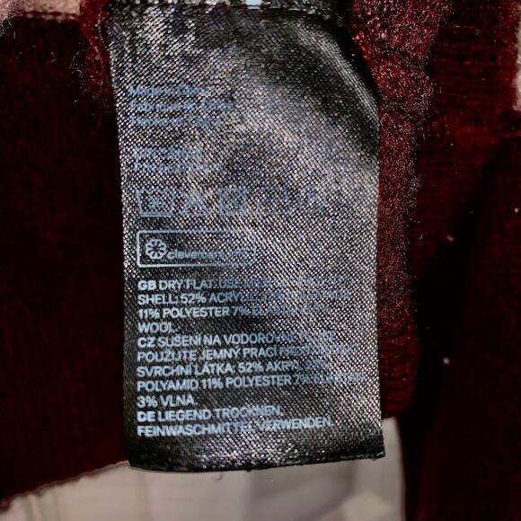 H&M Womens Knit Ombre Sweater M - Picture 4 of 7